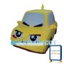 Lovely Cartoon Yellow Car Mascot Costume