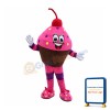 Huge Cartoon Cupcake Mascot Costume For Female
