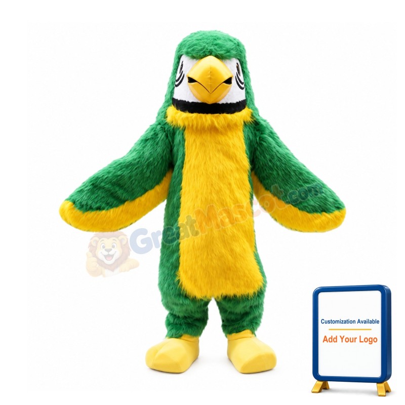 Hybrid Macaw Parrot Mascot Costume