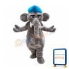 Angry Mammoth Elephant Mascot Costume