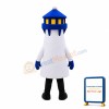 Deluxe Cartoon Blue Lighthouse Mascot Costume