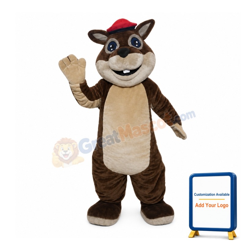 Marmot Animal Mascot Costume