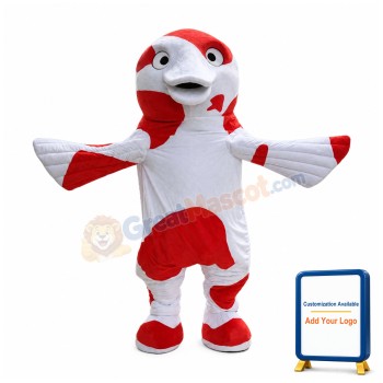 Cheery Koi Fish Mascot Costume