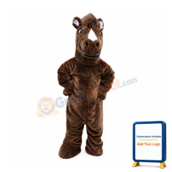 Angry Steed Horse Animal Mascot Costume