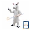 Little White Sheep Long Wool Mascot Costume