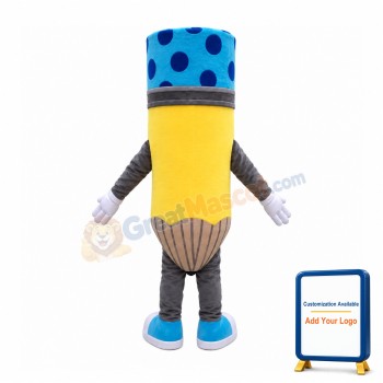 Funny Cartoon Pencil Lightweight Mascot Costume