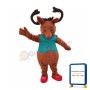 Little Red Deer Mascot Costume