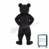 Big Black Bear Mascot Costume