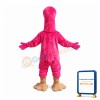 Rose Red Flamingo Mascot Costume