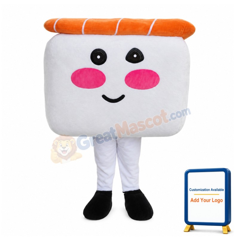 Adult Cartoon Sushi Mascot Costume