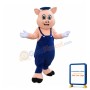 Cheerful Cartoon Practical Pig Mascot Costume