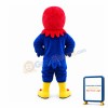 Red Head Blue Eagle Animal Mascot Costume