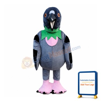 Ashy Minivet Bird Mascot Costume