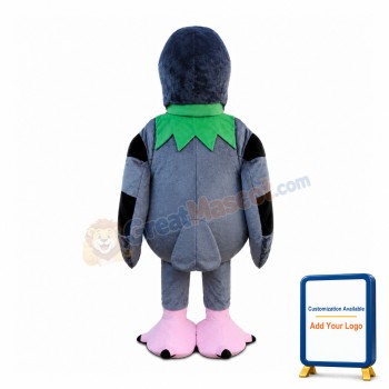 Ashy Minivet Bird Mascot Costume