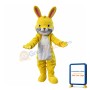 Cute Baby Yellow Rabbit Mascot Costume