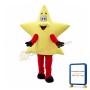 Cheerful Star Cartoon Mascot Costume