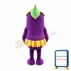 Naughty Cartoon Eggplant Mascot Costume