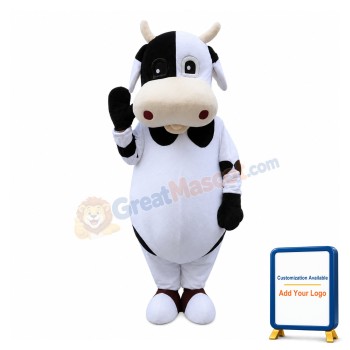 Lovely Cow Mascot Costume