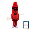 Huge Cartoon Red Crayola Crayon Mascot Costume