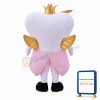 Elegant Cartoon Tooth Queen Mascot Costume