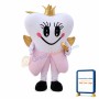 Elegant Cartoon Tooth Queen Mascot Costume