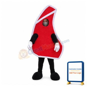 Huge Red Whistle Mascot Costume