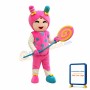 Cute Pink Candy Girl Mascot Costume 
