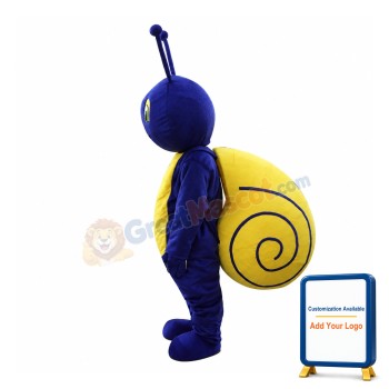 Purple Snail Animal Mascot Costume