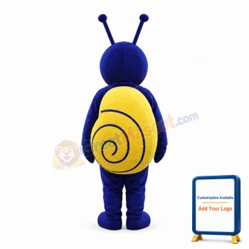 Purple Snail Animal Mascot Costume
