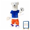 Friendly Sports Polar Bear Mascot Costume