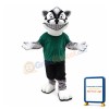 Smiling Hyena Dog Mascot Costume