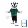 Smiling Hyena Dog Mascot Costume