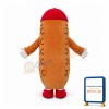 Cartoon Baguette Mascot Costume