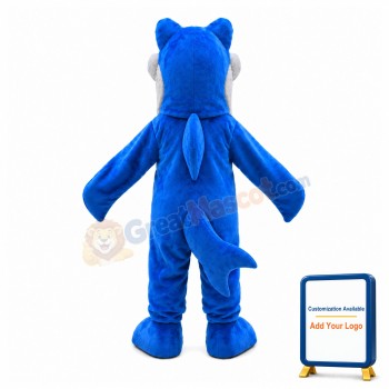 Rally Shark Mascot Costume