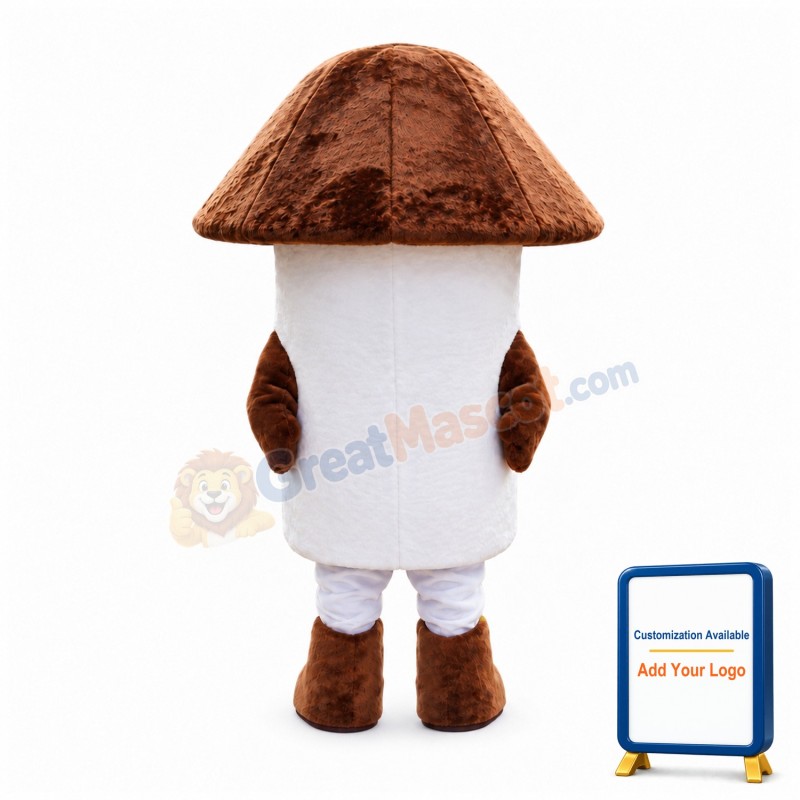 Huge Cartoon Fresh Mushroom Mascot Costume