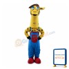Lovely Cartoon Giraffe Girl Mascot Costume