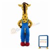 Lovely Cartoon Giraffe Girl Mascot Costume