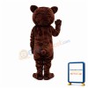 Brown Beaver Mascot Costume