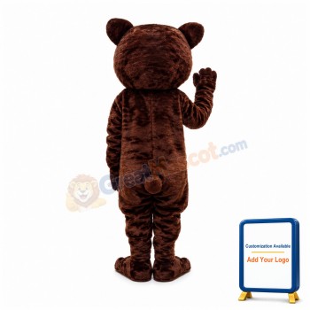 Brown Beaver Mascot Costume