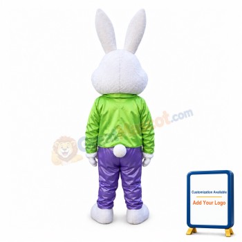 Deluxe Easter Bunny Mascot Costume