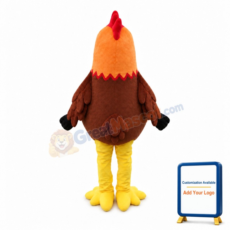 Plump Hen Mascot Costume