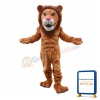 Power Muscly Lion Mascot Costume