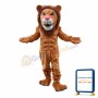 Power Muscly Lion Mascot Costume