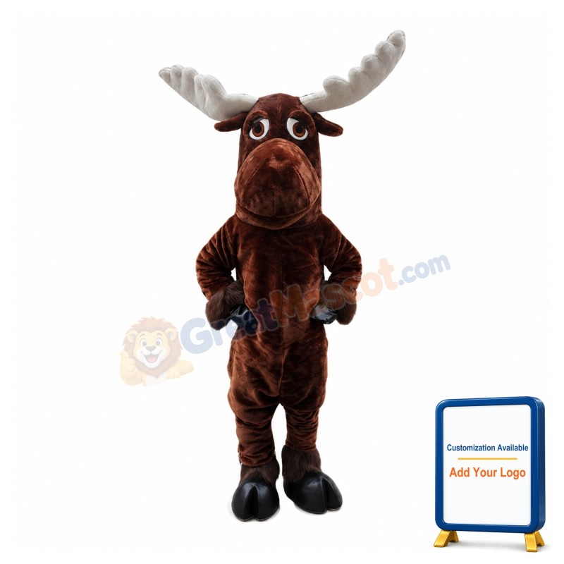 Moose Mascot Costume
