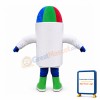 Funny Cartoon Colorful Pen Mascot Costume