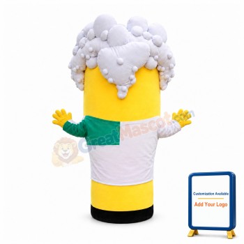 Funny Cartoon Cauliflower Mascot Costume