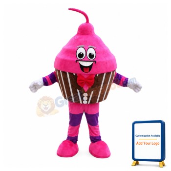 Huge Cartoon Cupcake Mascot Costume For Male