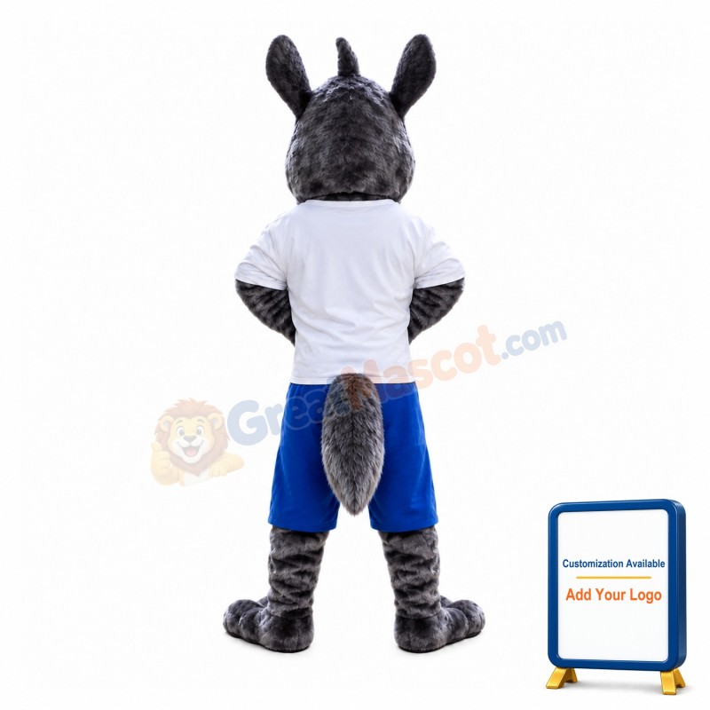 Sports Rhino Mascot Costume
