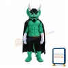 Power Green Devil High School Mascot Costume