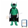 Power Green Devil High School Mascot Costume